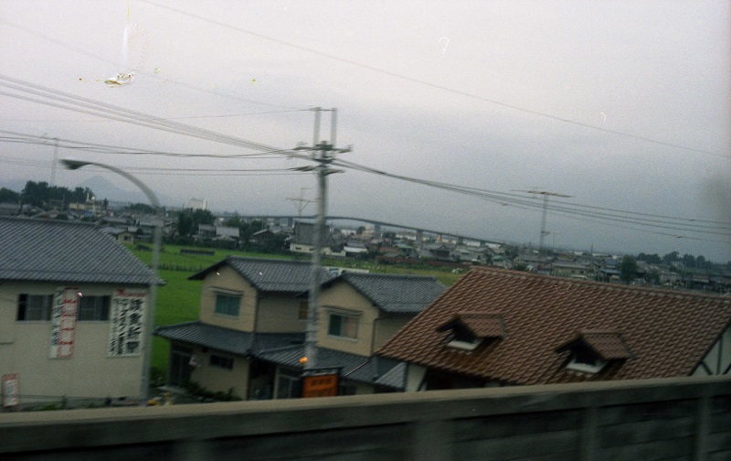 旧国鉄湖西線車窓から