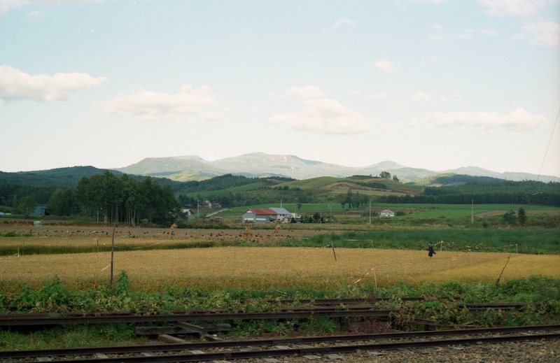 胆振線沿線風景