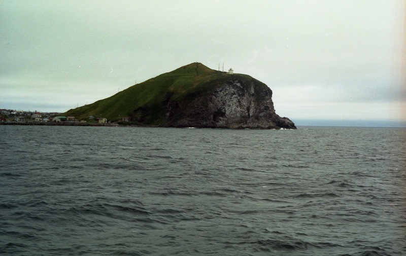 利尻島鴛泊港 ペシ岬