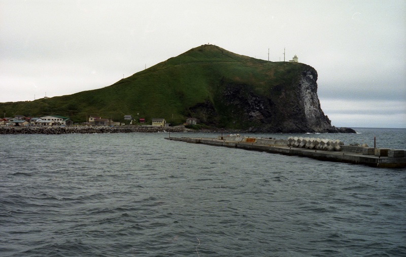利尻島鴛泊港 ペシ岬